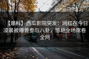 【爆料】西瓜影院突发：网红在今日凌晨被曝曾参与八卦，惊艳全场席卷全网
